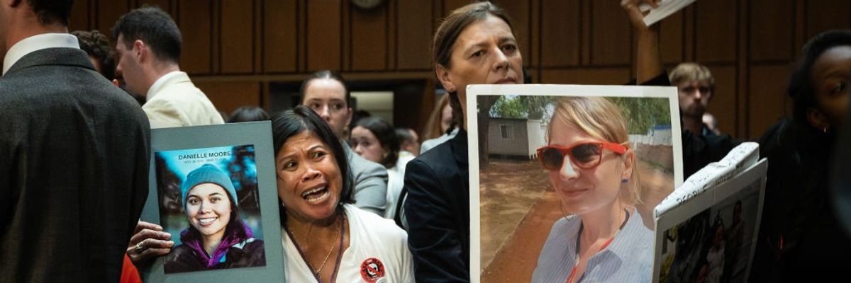 Families of the victims of Ethiopian Airlines Flight 302
