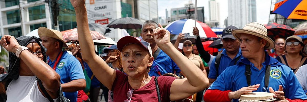 Panama strike